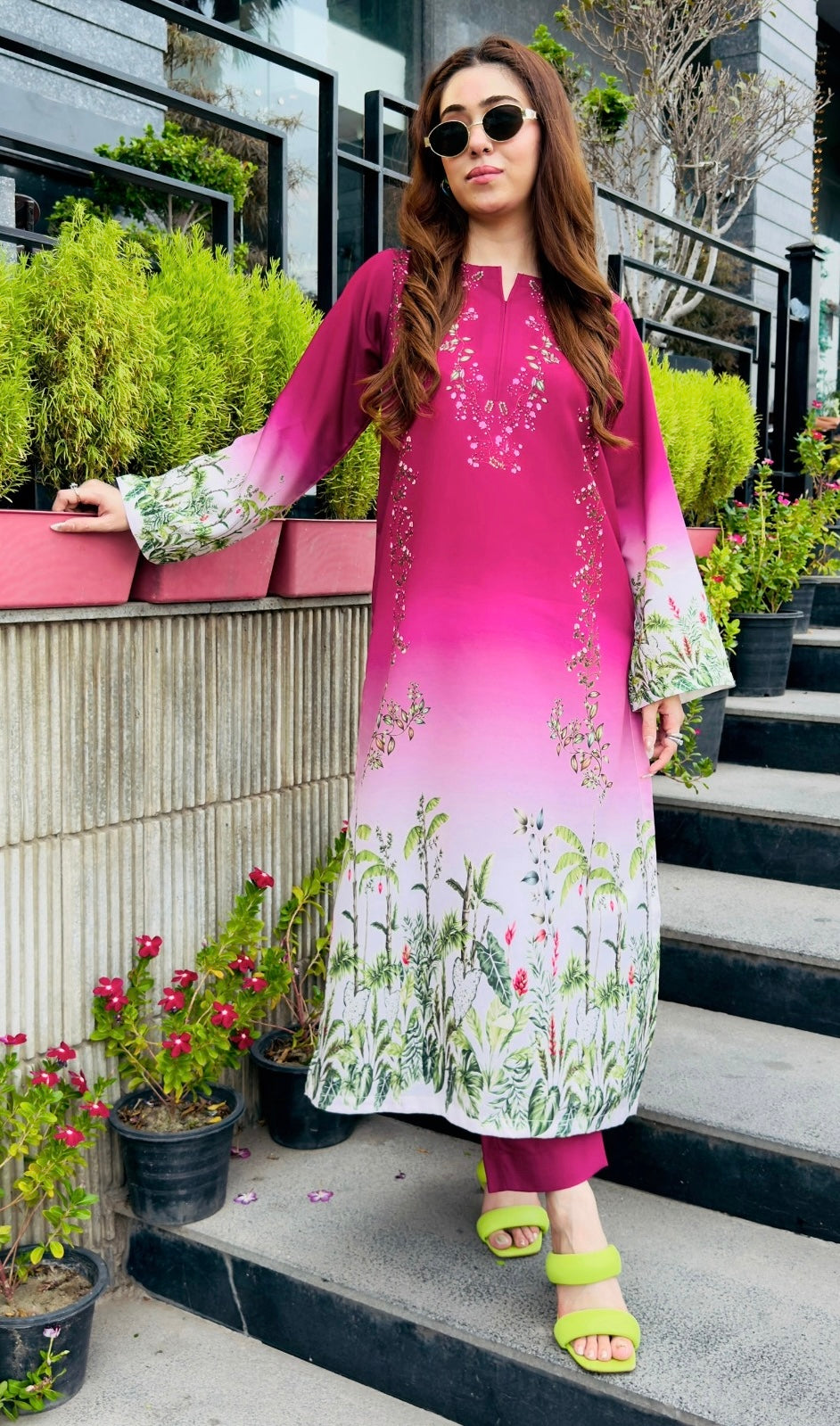 Sehar hashmi silk 2pc