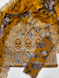 Viscose Embroidered 3pc