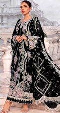 Maria b dhanak 3pc Embroidered