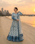 Faiza Saqlain Lawn Emb Frock-SN02