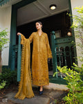 Maria B Mustard Lawn 3 Pc
