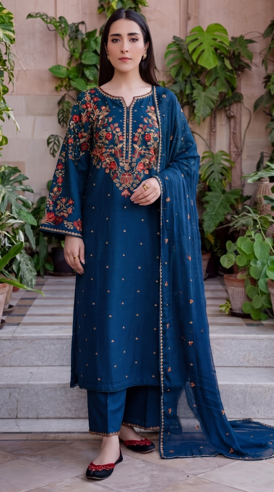 Batik dhanak 3pc zinc