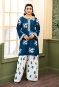 Embroidered 2 pc Lawn zink