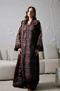 Zaib Dhanak Embroidered 3pc