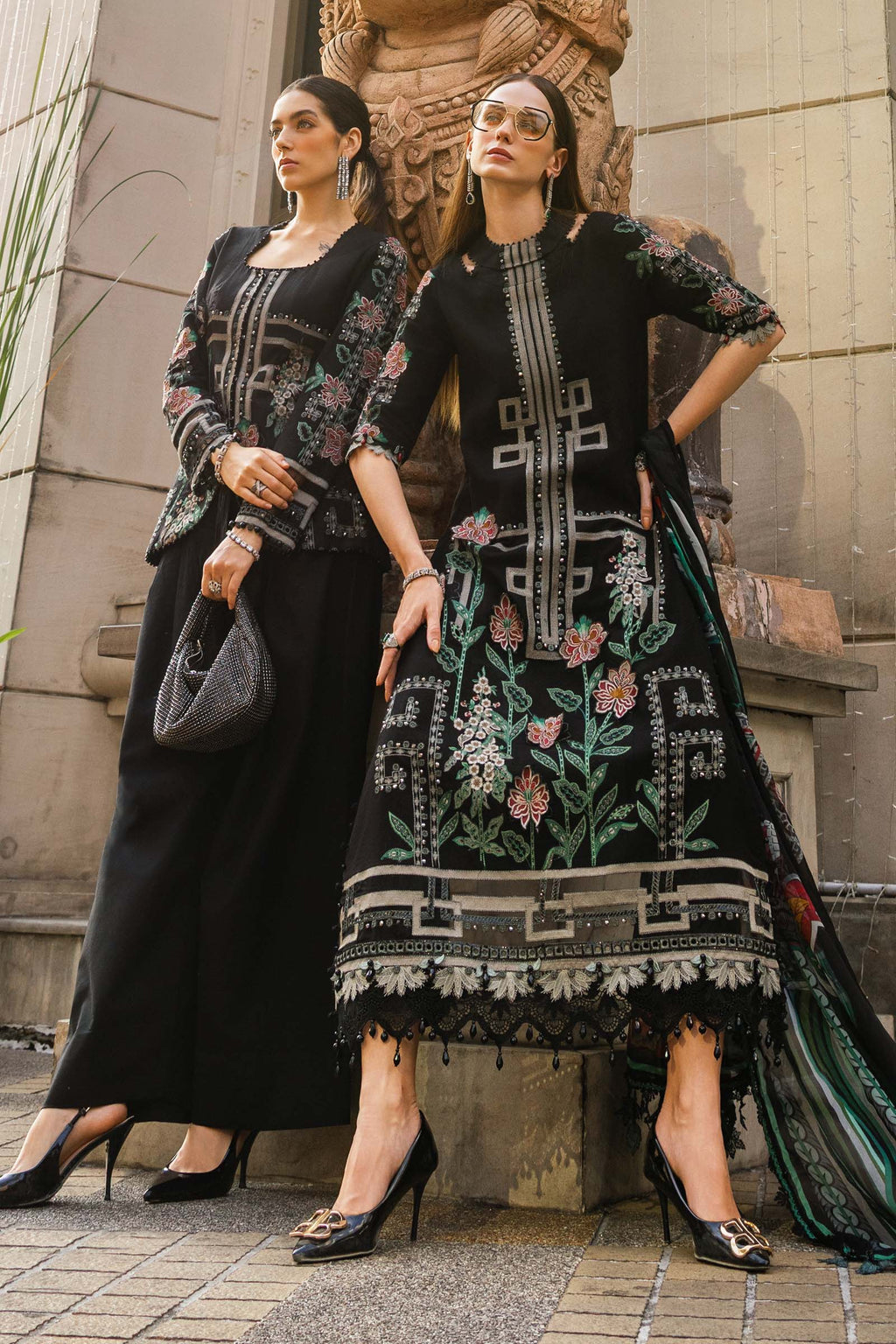 Maria B Black 3PC-SN10