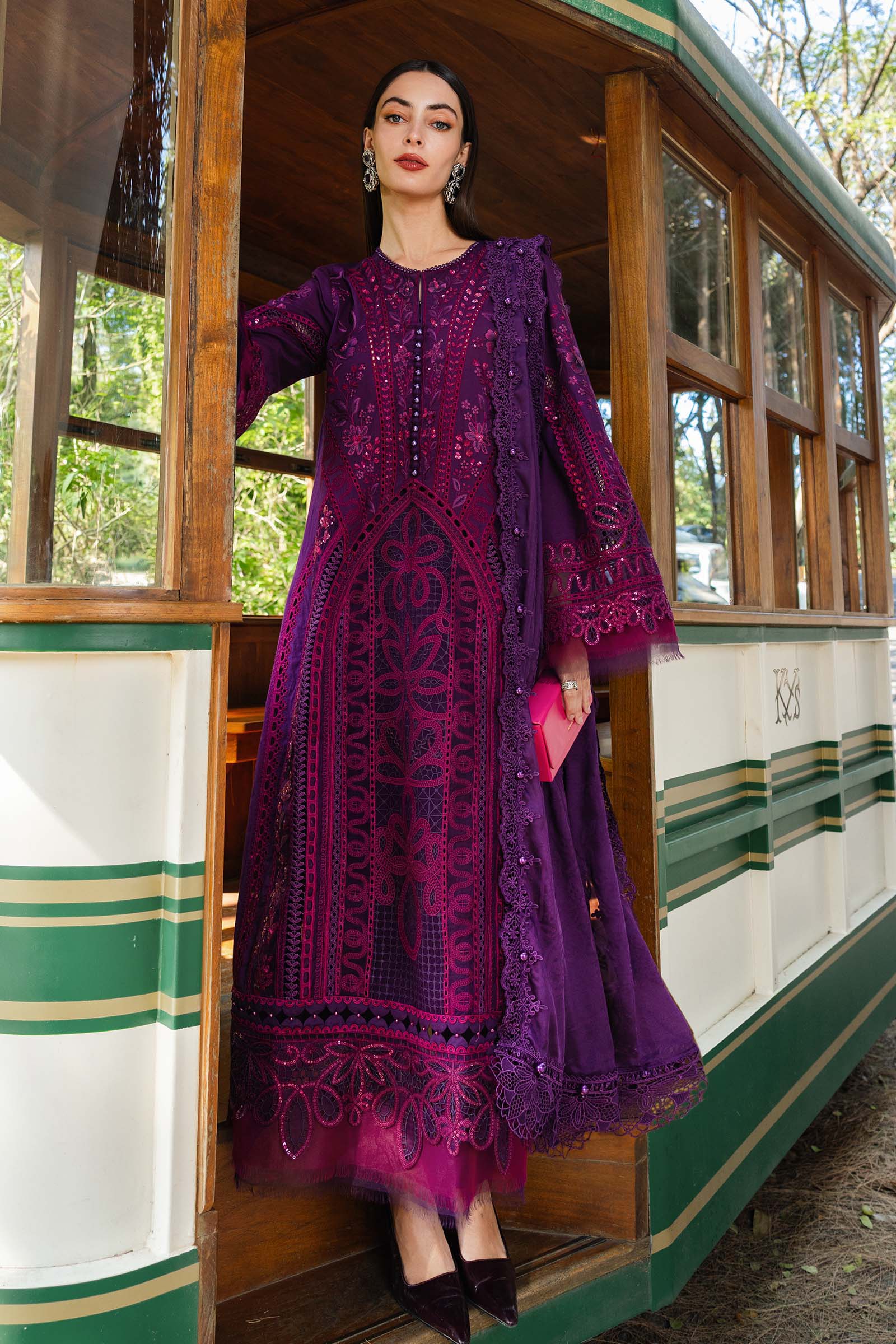 Maria B Purple 3Pc-SN06