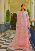 Maria b Embroidered Lawn 3pc(peach)