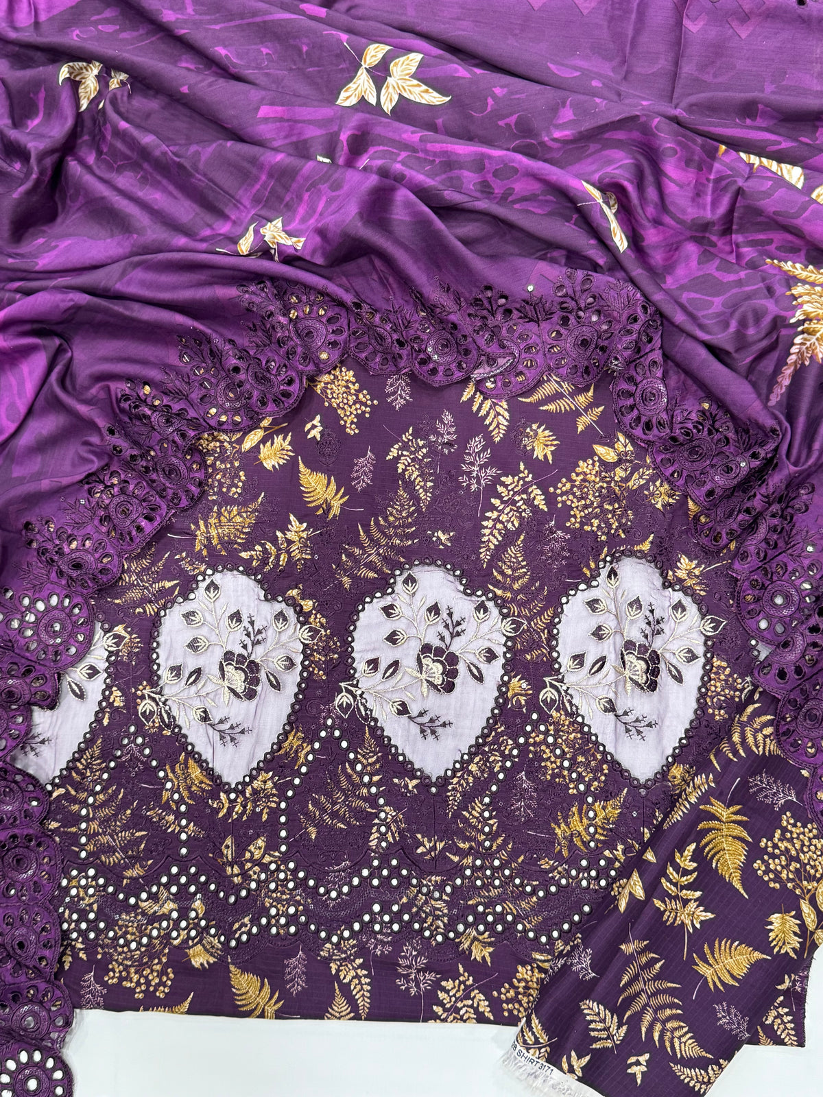 Viscose Embroidered 3pc
