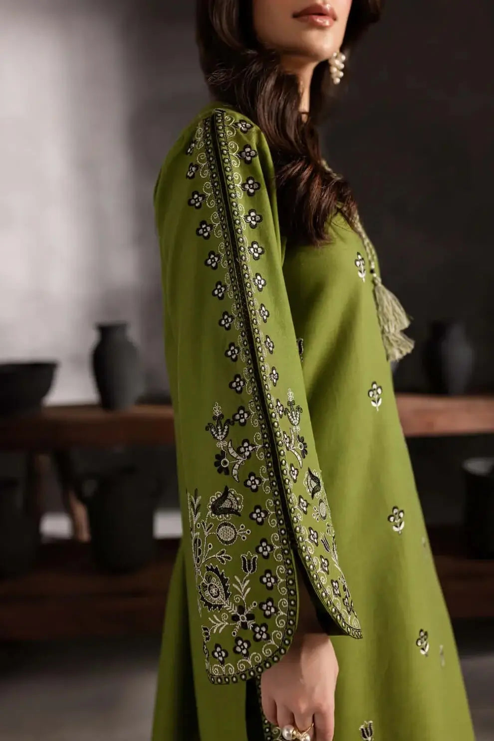 Batik Embroidered Lawn 2pc