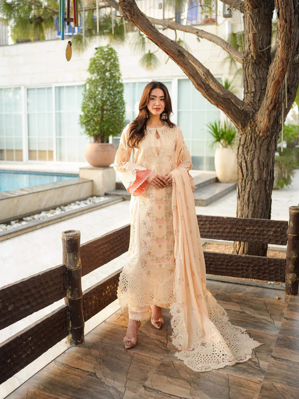 Aneela's Fancy Dhanak 3pc
