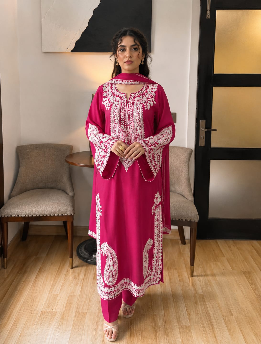 Mirana Lawn 2pc Pink