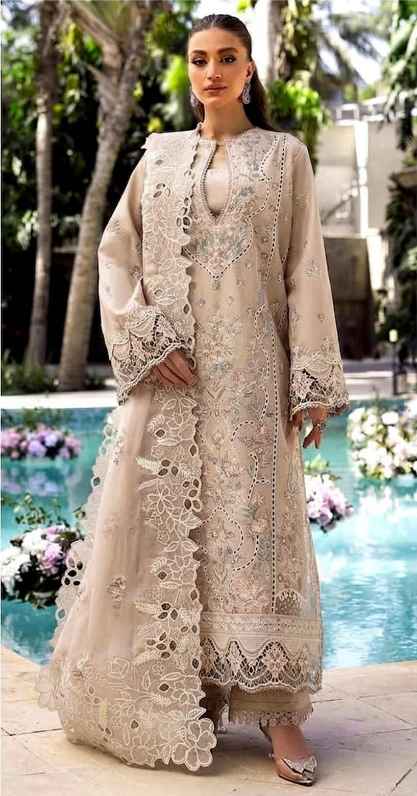 Akber Aslam Luxury Lawn 3pc-SN07