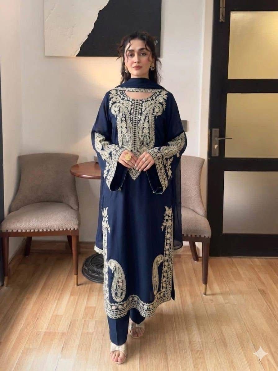 Mirana Lawn 2pc Blue