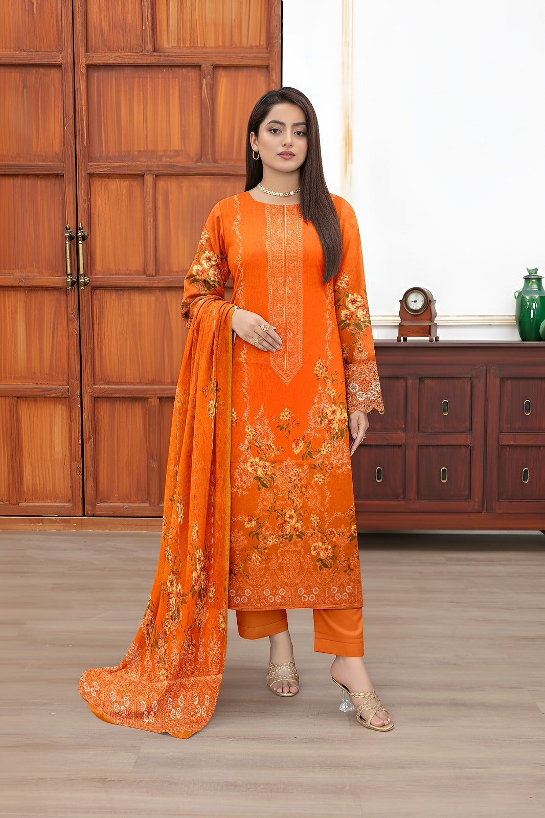 Bareeze Printed Lawn  3Pc