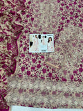 Maria B Linen 3pc-Pink/White