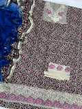 Sadia Asad Linen 3pc-Blue